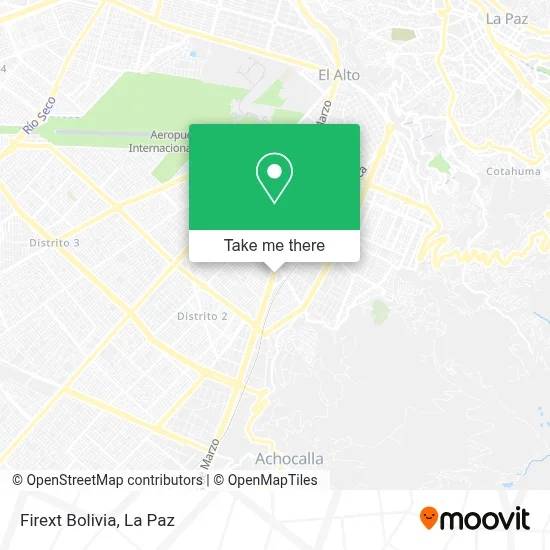 Firext Bolivia map