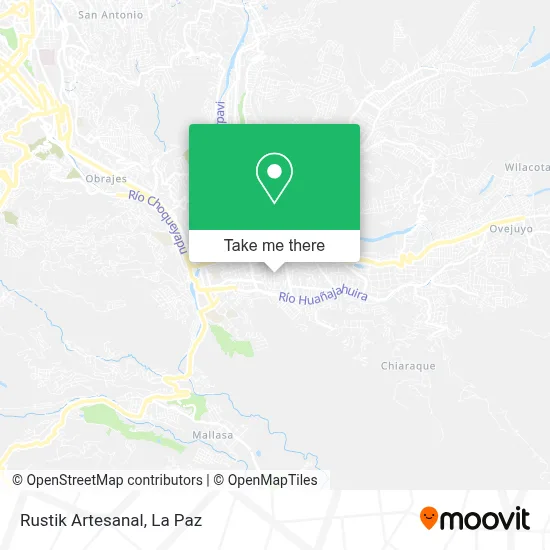 Rustik Artesanal map