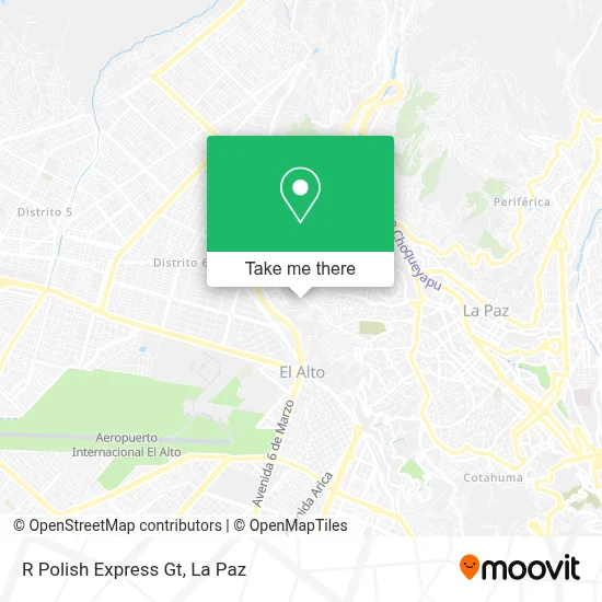 R Polish Express Gt map
