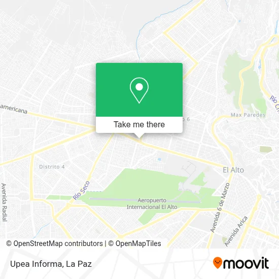 Upea Informa map