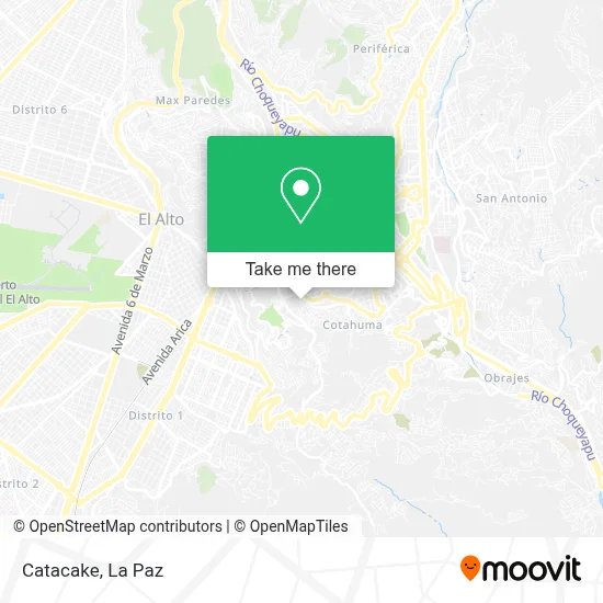 Catacake map
