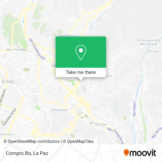 Compro.Bo map