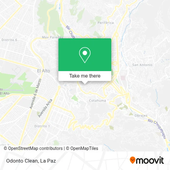 Odonto Clean map
