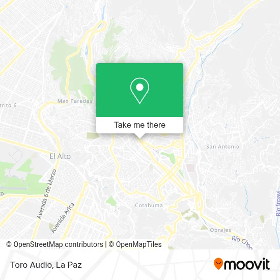 Toro Audio map