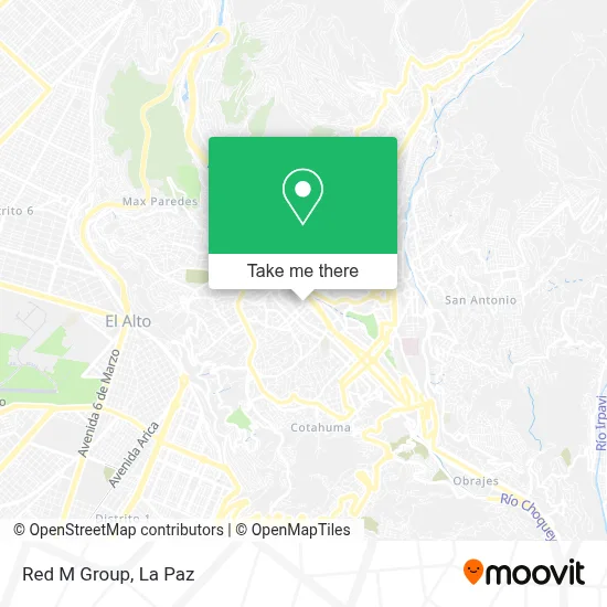 Red M Group map