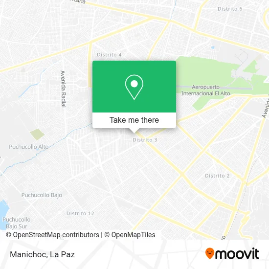 Manichoc map
