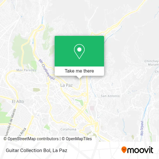 Guitar Collection Bol map