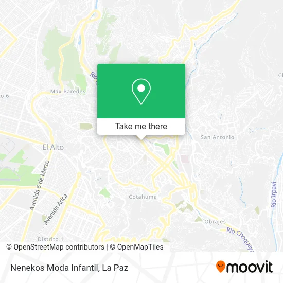 Nenekos Moda Infantil map