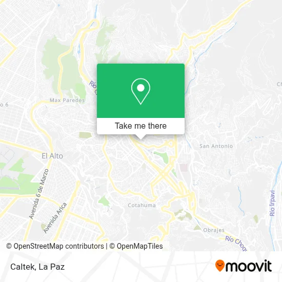 Caltek map