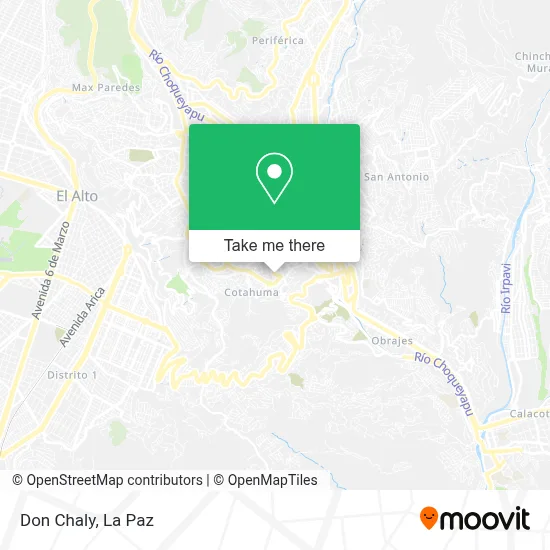 Don Chaly map