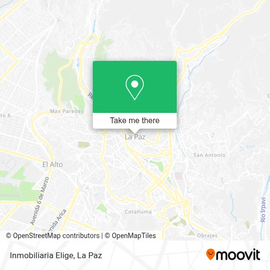 Inmobiliaria Elige map