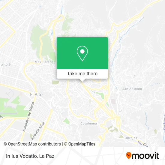 In Ius Vocatio map