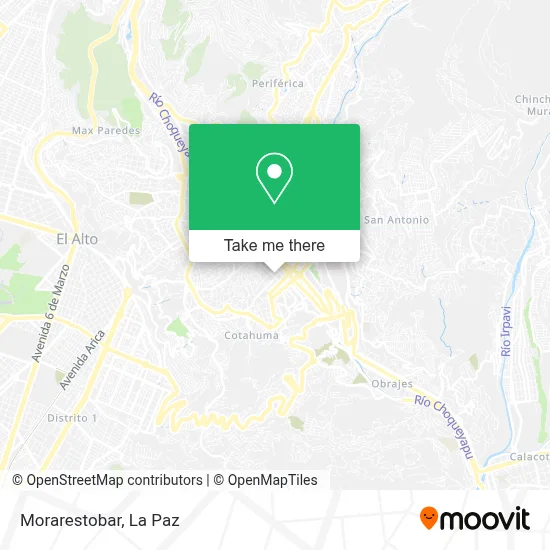 Morarestobar map