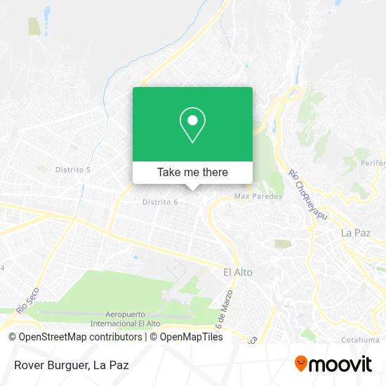 Rover Burguer map