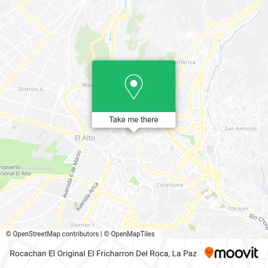 Rocachan El Original El Fricharron Del Roca map
