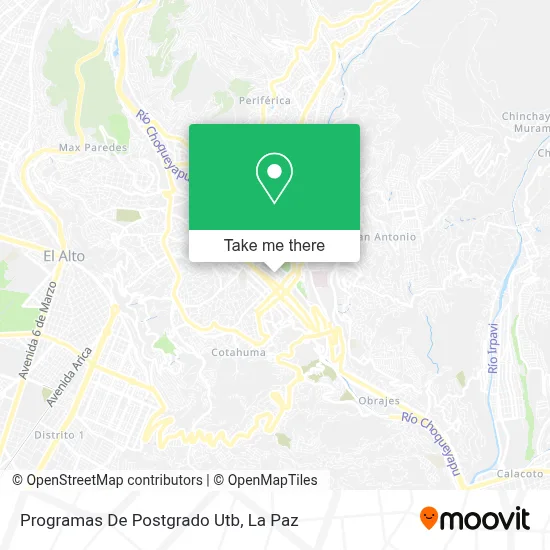 Programas De Postgrado Utb map
