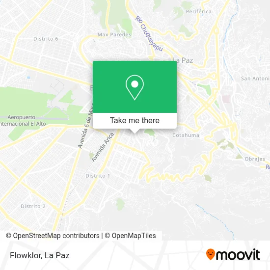 Flowklor map