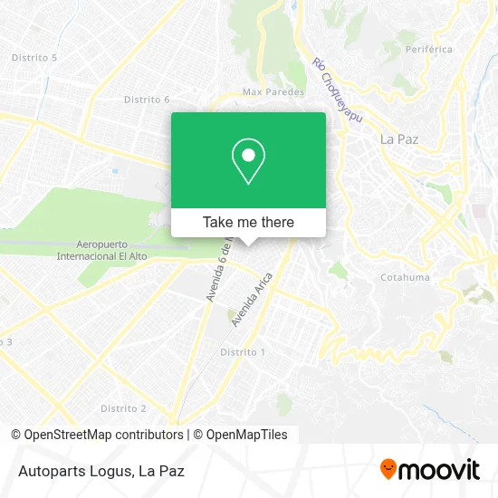 Autoparts Logus map