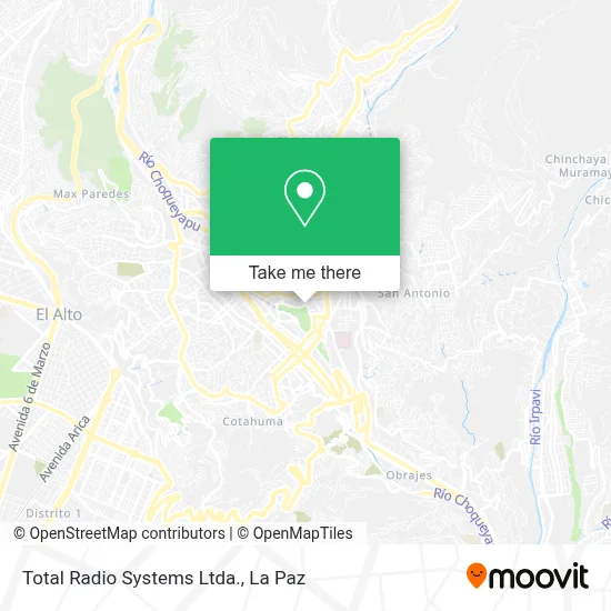 Total Radio Systems Ltda. map