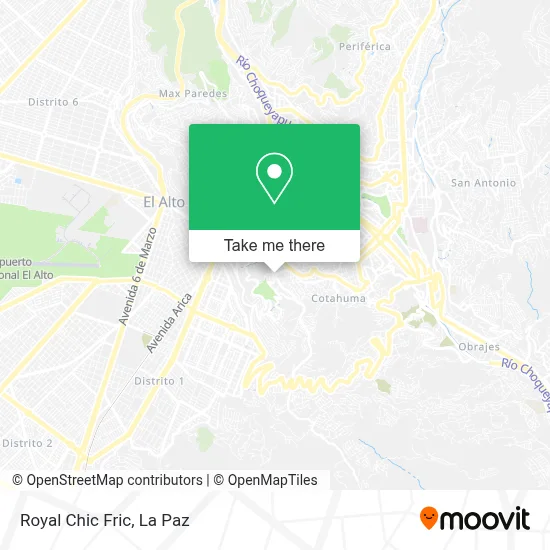Royal Chic Fric map