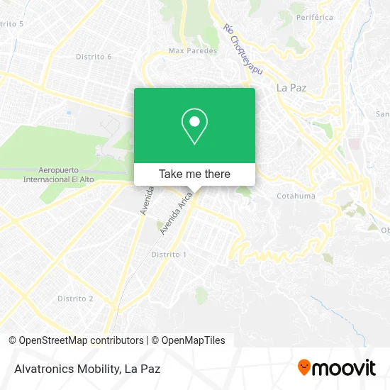 Alvatronics Mobility map