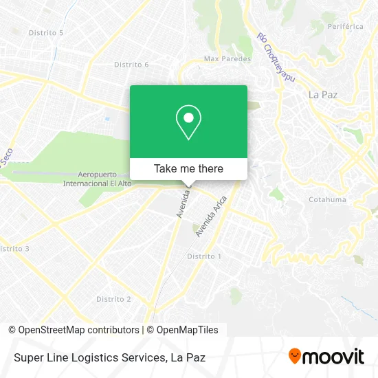 Super Line Logistics Services map