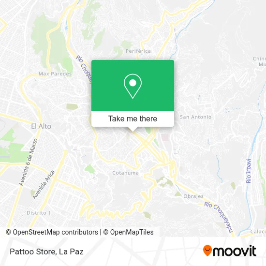 Pattoo Store map