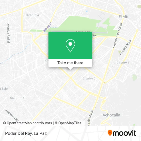 Poder Del Rey map