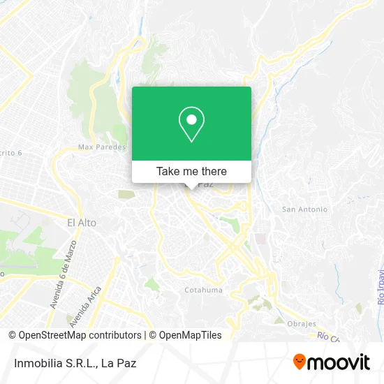 Inmobilia S.R.L. map