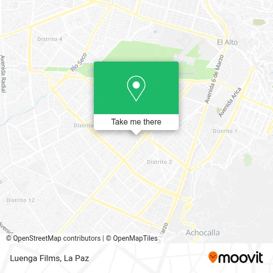Luenga Films map
