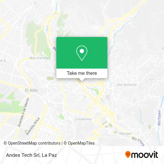 Andes Tech Srl map