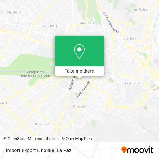 Import Export Line888 map