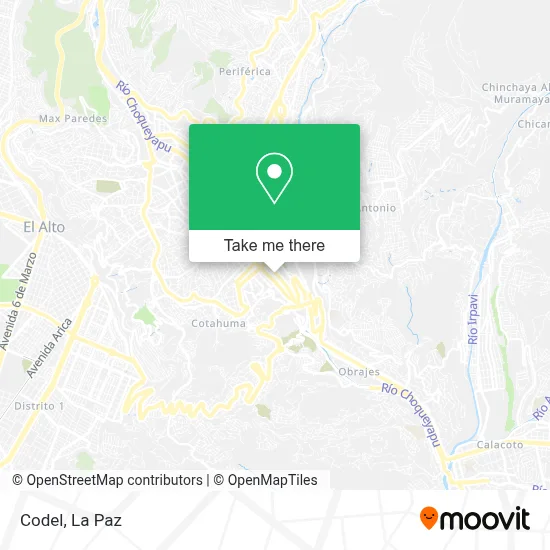 Codel map