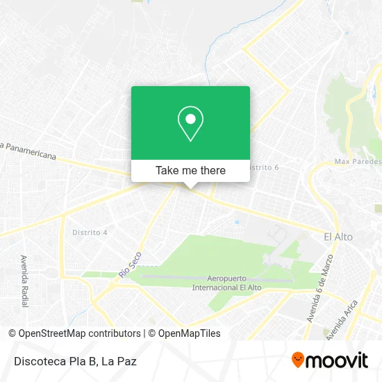 Discoteca Pla B map