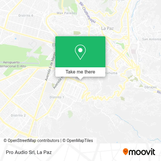 Pro Audio Srl map