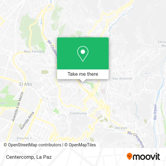Centercomp map