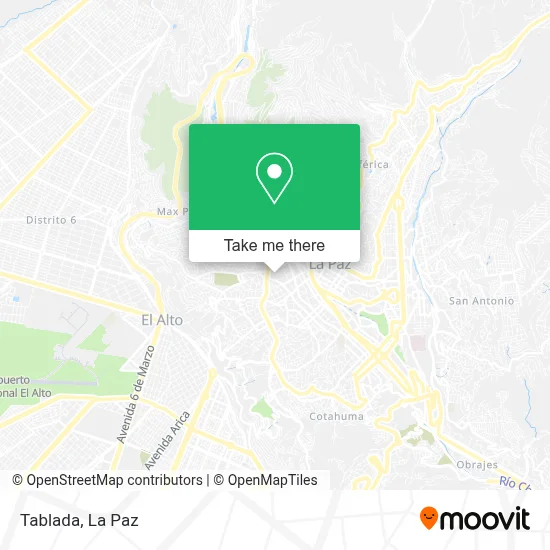 Tablada map