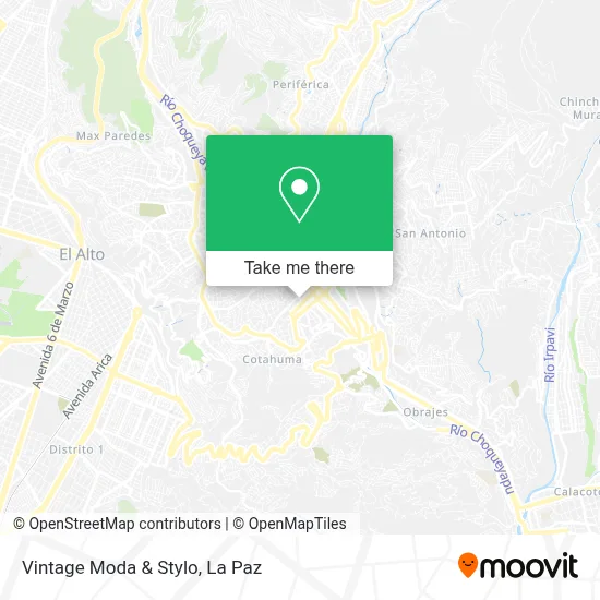 Vintage Moda & Stylo map