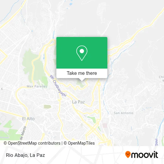 Rio Abajo map