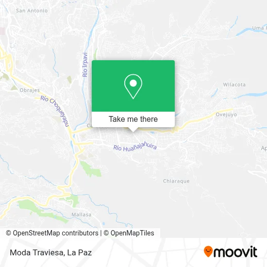 Moda Traviesa map