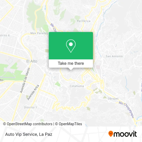 Auto Vip Service map