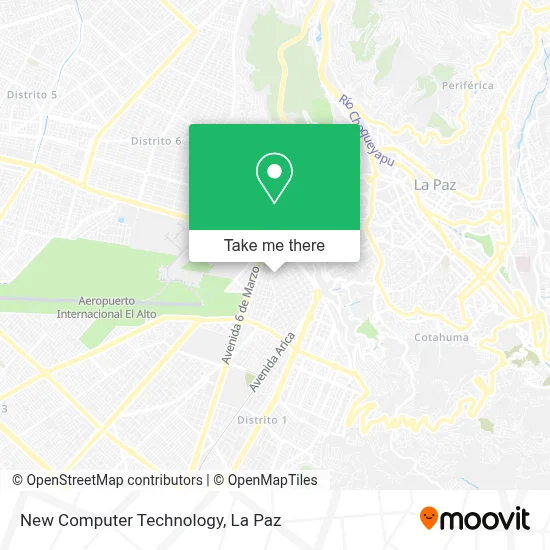 New Computer Technology map