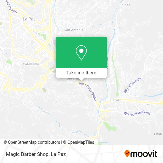 Magic Barber Shop map