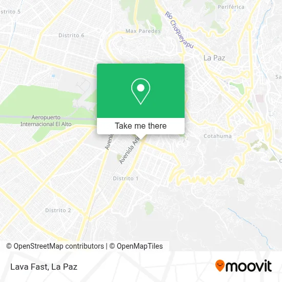 Lava Fast map
