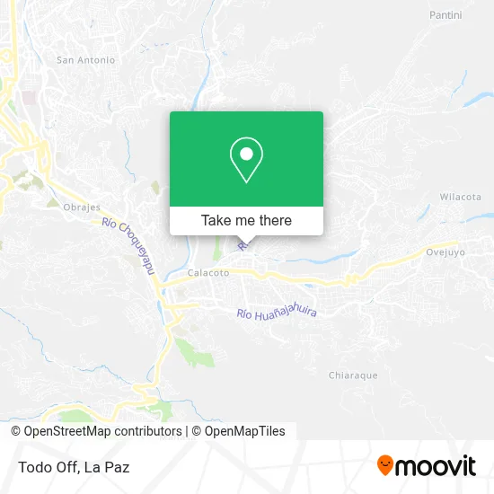 Todo Off map