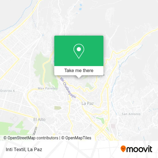 Inti Textil map