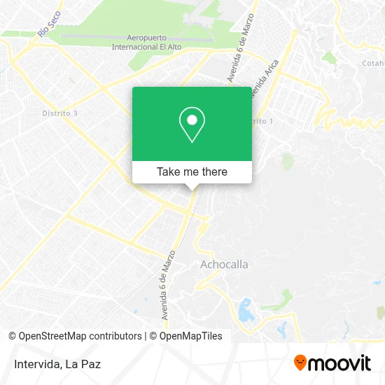 Intervida map