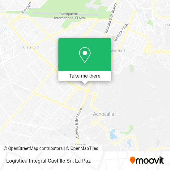 Logistica Integral Castillo Srl map