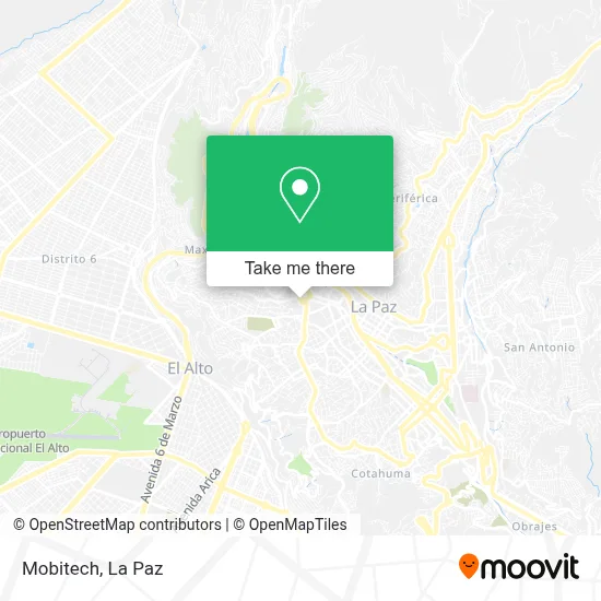 Mobitech map