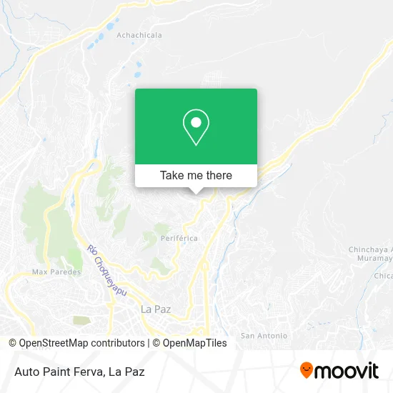 Auto Paint Ferva map